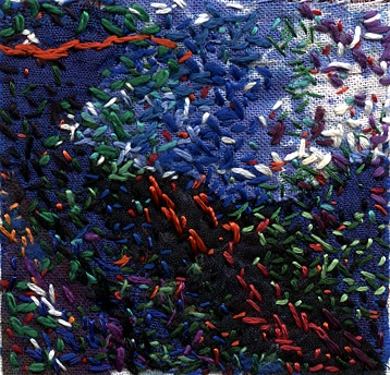 small emboideries, 7 x 7 cm