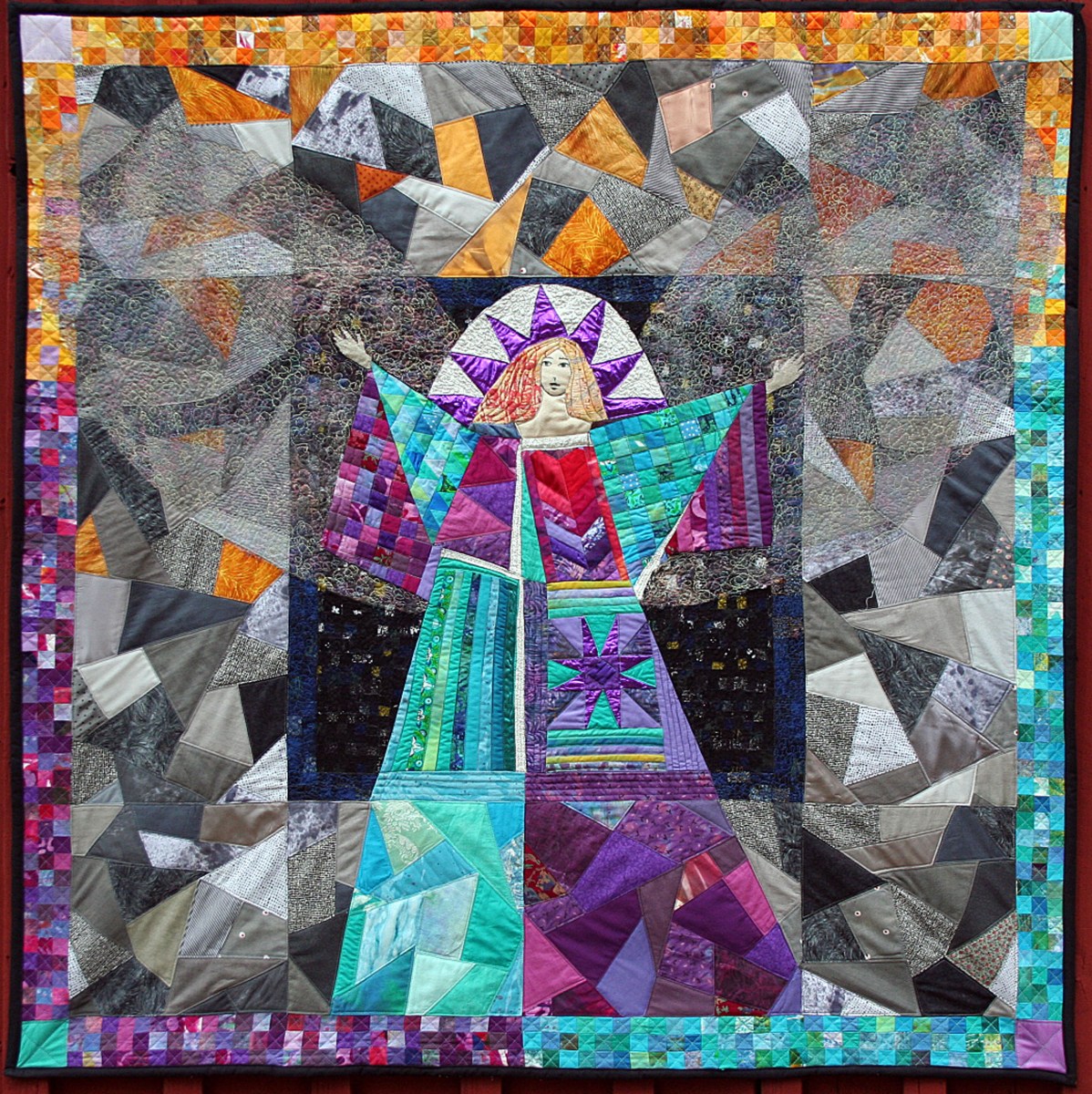 Angel with invisible wings