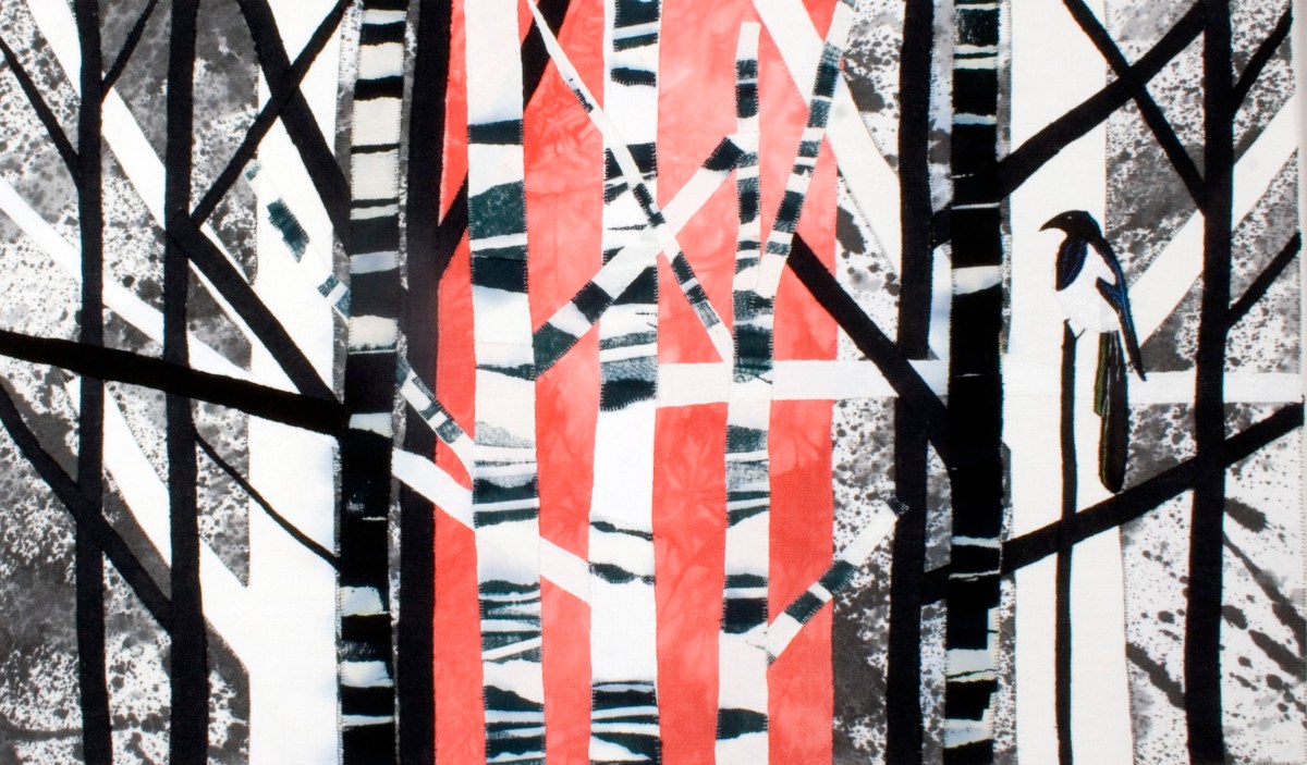 Mapie amonst Birch Trees