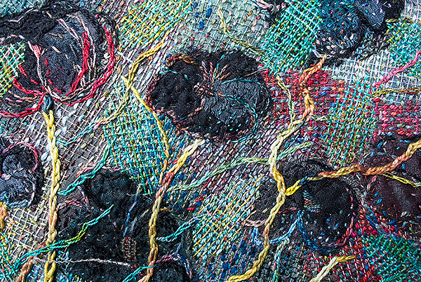 Black Flowers / Svarta blommor detail / detalj