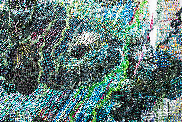 Black Flowers / Svarta blommor detail / detalj